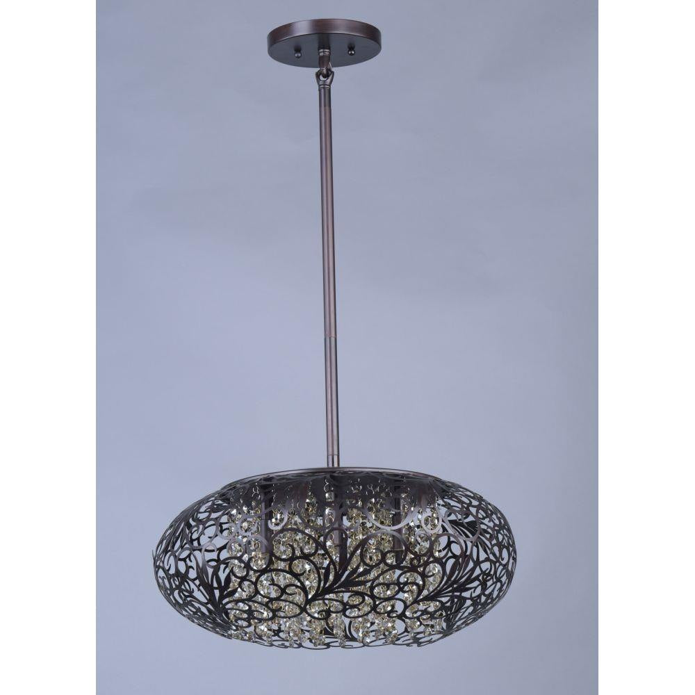 Maxim Lighting 24154BCGS Arabesque 7 Light 18 inch Pendant Ceiling Light - Alternate View