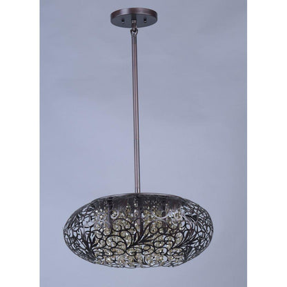 Maxim Lighting 24154BCGS Arabesque 7 Light 18 inch Pendant Ceiling Light - Alternate View
