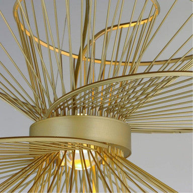 Maxim Lighting Zeta LED Pendant - Wire Detail Close-Up