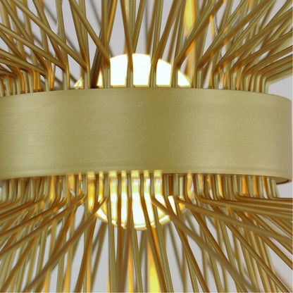 Maxim Lighting 24176BK Zeta Pendant Wire Detail Close-Up