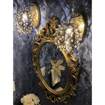 Maxim Lighting 24202BCPC Comet Wall Sconce lifestyle room setting with mirror
