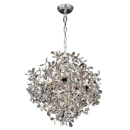Maxim Lighting 24205BCPC Comet 10 Light Polished Chrome Crystal Globe Chandelier