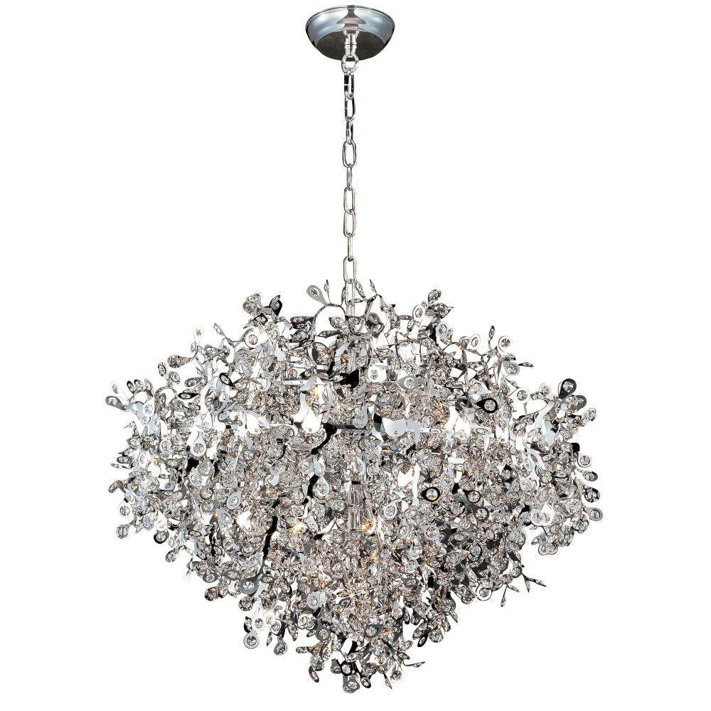 Maxim Lighting 24207BCPC Comet 13 Light Polished Chrome Crystal Globe Chandelier - Full View
