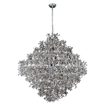Maxim Lighting 24209BCPC Comet 21 Light 50 Inch Polished Chrome Chandelier Ceiling Light