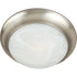 Maxim Lighting 5850MRSN Essentials 1 Light 12 inch Satin Nickel Flush Mount Ceiling Light