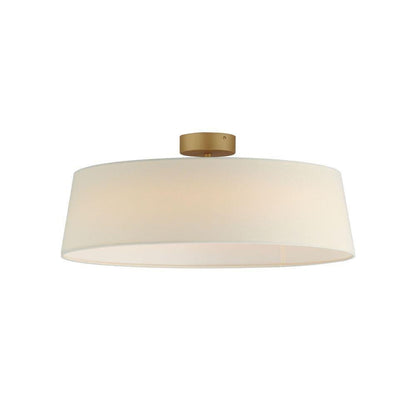 Maxim Lighting 10332OFNAB Paramount 1 Light 21.25 inch Natural Aged Brass Flush Mount Ceiling Light