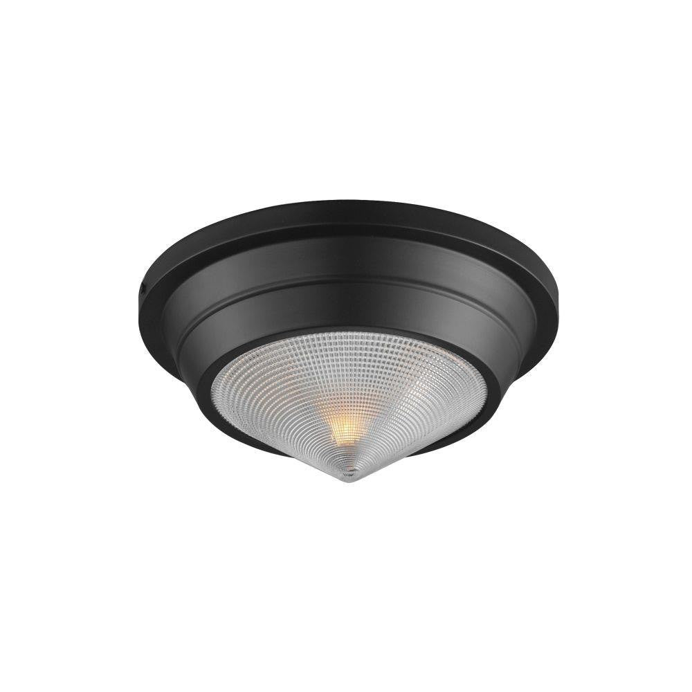 Maxim Lighting 10390PRPN Hargreaves 1 Light 10 Inch Polished Nickel Flush Mount Ceiling Light