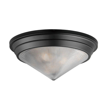 Maxim Lighting 10399PRNAB Hargreaves 3 Light 16.5 Inch Natural Aged Brass Flush Mount Ceiling Light