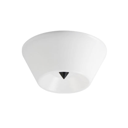 Maxim Lighting 11150WTNAB Tack 1 Light 10 Inch Natural Aged Brass Flush Mount Ceiling Light - White background product view