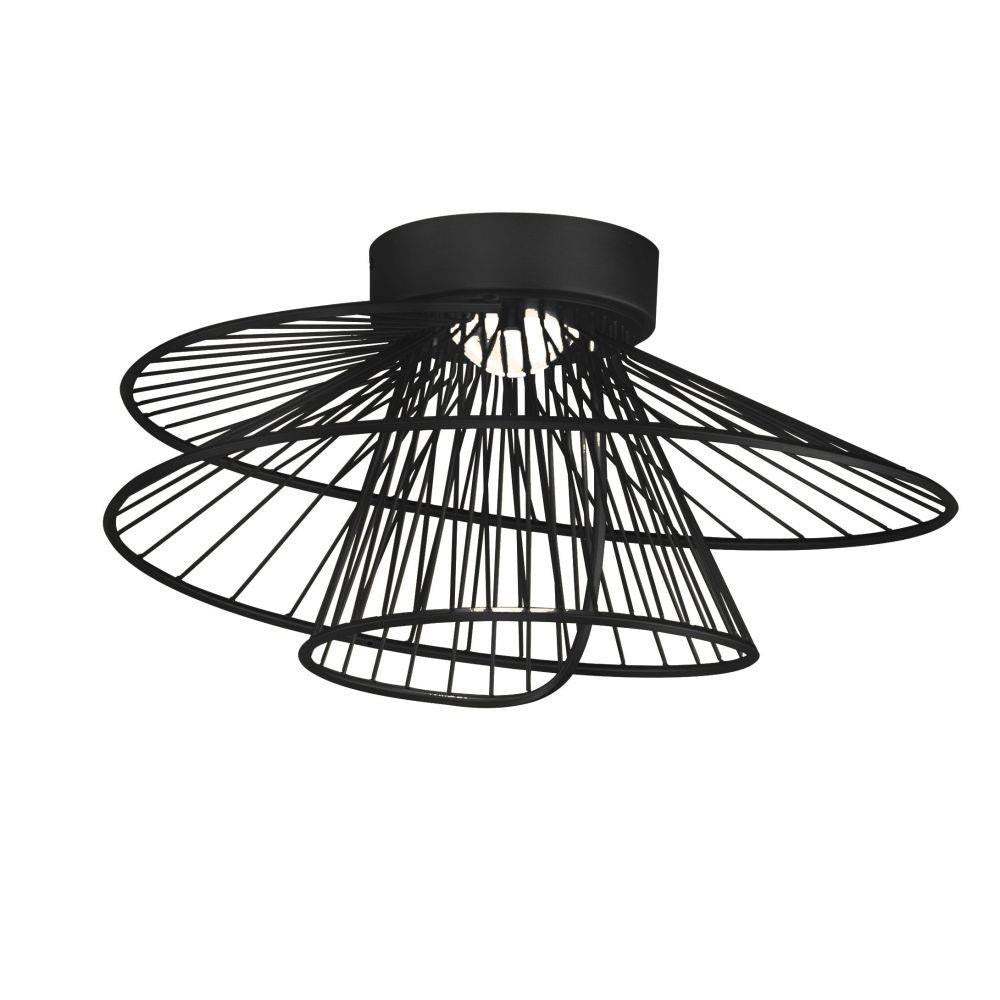 Maxim Lighting 24170BK Zeta Black LED Flush Mount Ceiling Light product view
