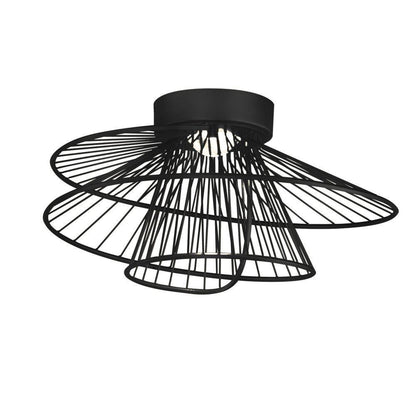 Maxim Lighting 24170BK Zeta Black LED Flush Mount Ceiling Light product view