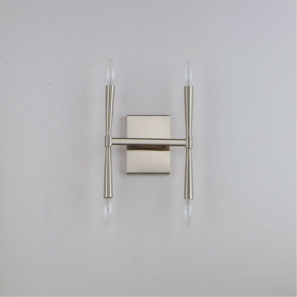 Maxim Lighting 24622SN Rome 4 Light Satin Nickel Wall Sconce - Front View