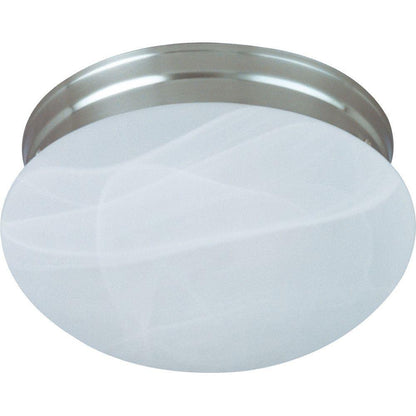 Maxim Lighting 5884MRSN Essentials 1 Light 7.5 Inch Satin Nickel Flush Mount Ceiling Light