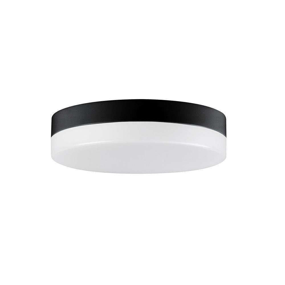 Maxim Lighting 67662WTBK Tuner 1 Light 7 Inch Black Flush Mount Ceiling Light