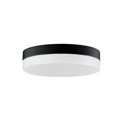 Maxim Lighting 67662WTBK Tuner 1 Light 7 Inch Black Flush Mount Ceiling Light