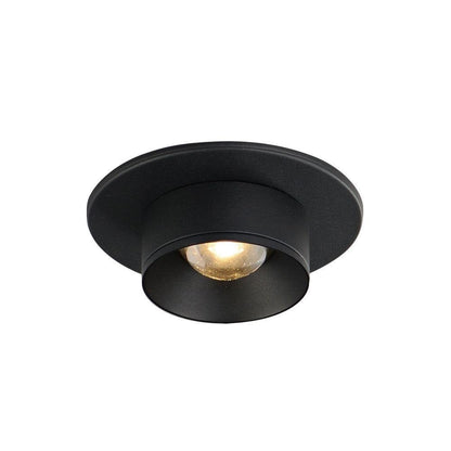 Maxim Lighting 86210BK Caldera 1 Light 3.25 Inch Black LED Flush Mount Ceiling Light
