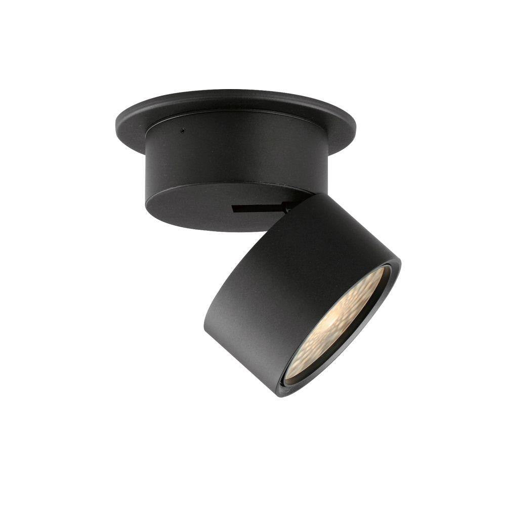 Maxim Lighting 86242WT Swinger 18W 1 LED Adjustable Flush Mount Ceiling Light - product view on white background