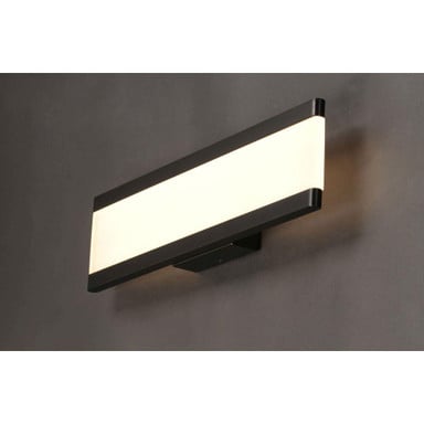 Maxim Lighting 24752FTBK Visor 2 Light 18 inch Black Bath Vanity Wall Light - Side Angled View