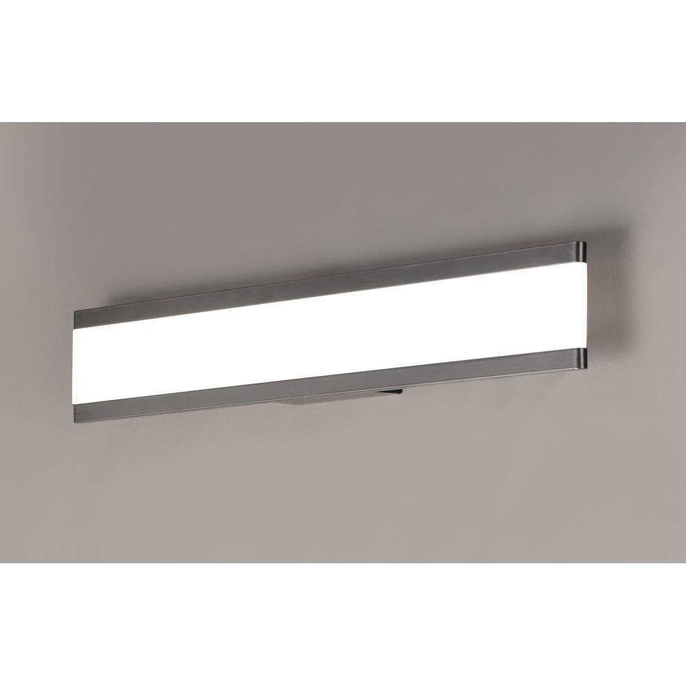 Maxim Lighting 24754FTBK Visor 2 Light 24 Inch Bath Vanity Wall Light - Alternate Finish Lifestyle View