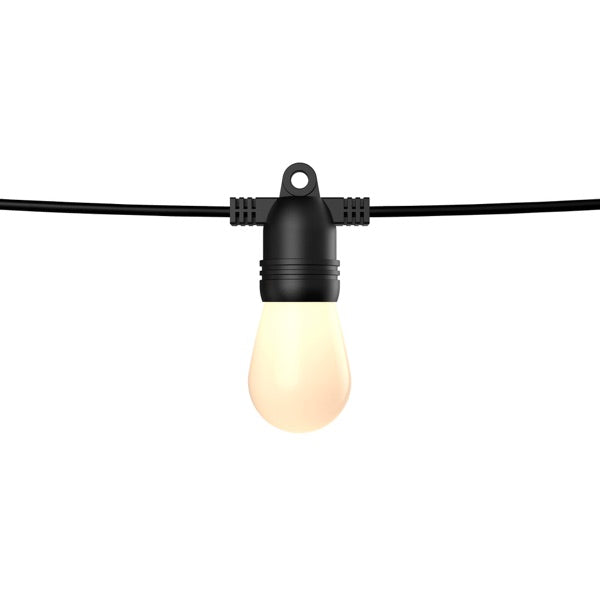 DALS Lighting DCP-STG48 Connect PRO Orion 48' Smart LED Outdoor String Light, Color Temperature RGB + 22K-4K, 1,200 Lumens, Voltage 24V