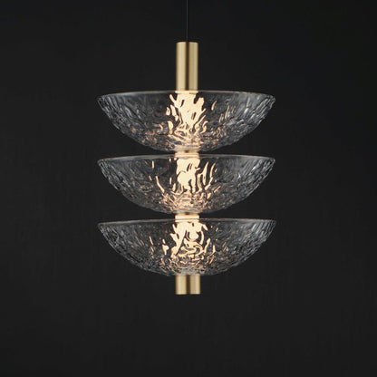 Maxim Lighting 24983TCSBR Metropolis 3 Light 16.5 inch Satin Brass LED Pendant Ceiling Light