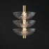 Maxim Lighting 24983TCSBR Metropolis 3 Light 16.5 inch Satin Brass LED Pendant Ceiling Light