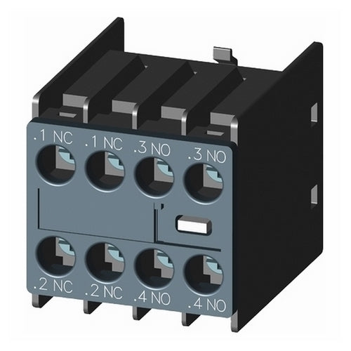 Siemens 3RH29111HA22 Aux. Switch 2NO+2NC for S00 & S0 Screw
