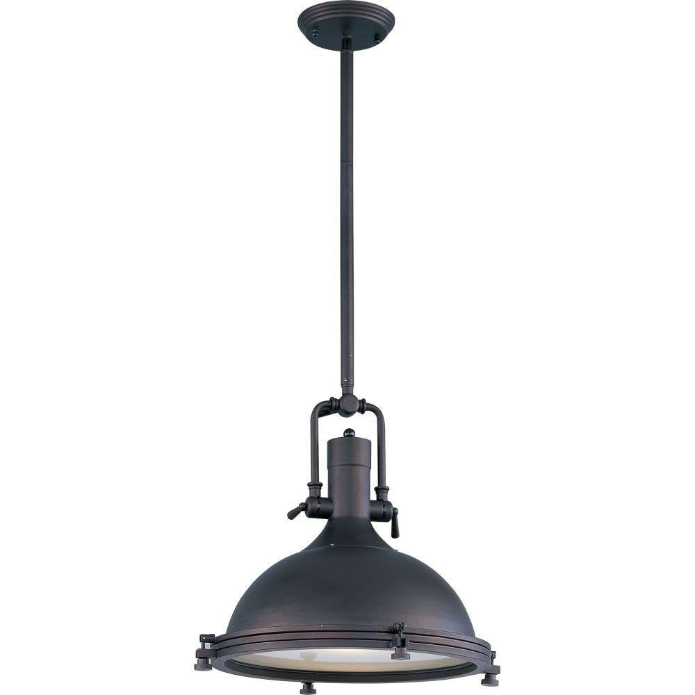Maxim Lighting 25109FTBZ Hi Bay 1 Light 17.75 inch Bronze Pendant Ceiling Light