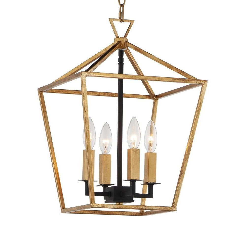 Maxim Lighting 25152TXBPN Abode 4 Light Chandelier - Front View