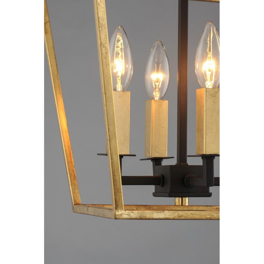 Maxim Lighting 25152TXBPN Abode Chandelier - Detail Close-Up