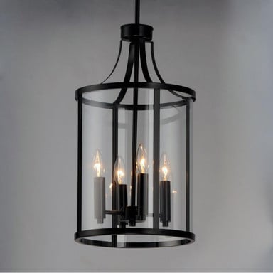 Maxim Lighting 25253CLSN Sentinel Pendant Angle View