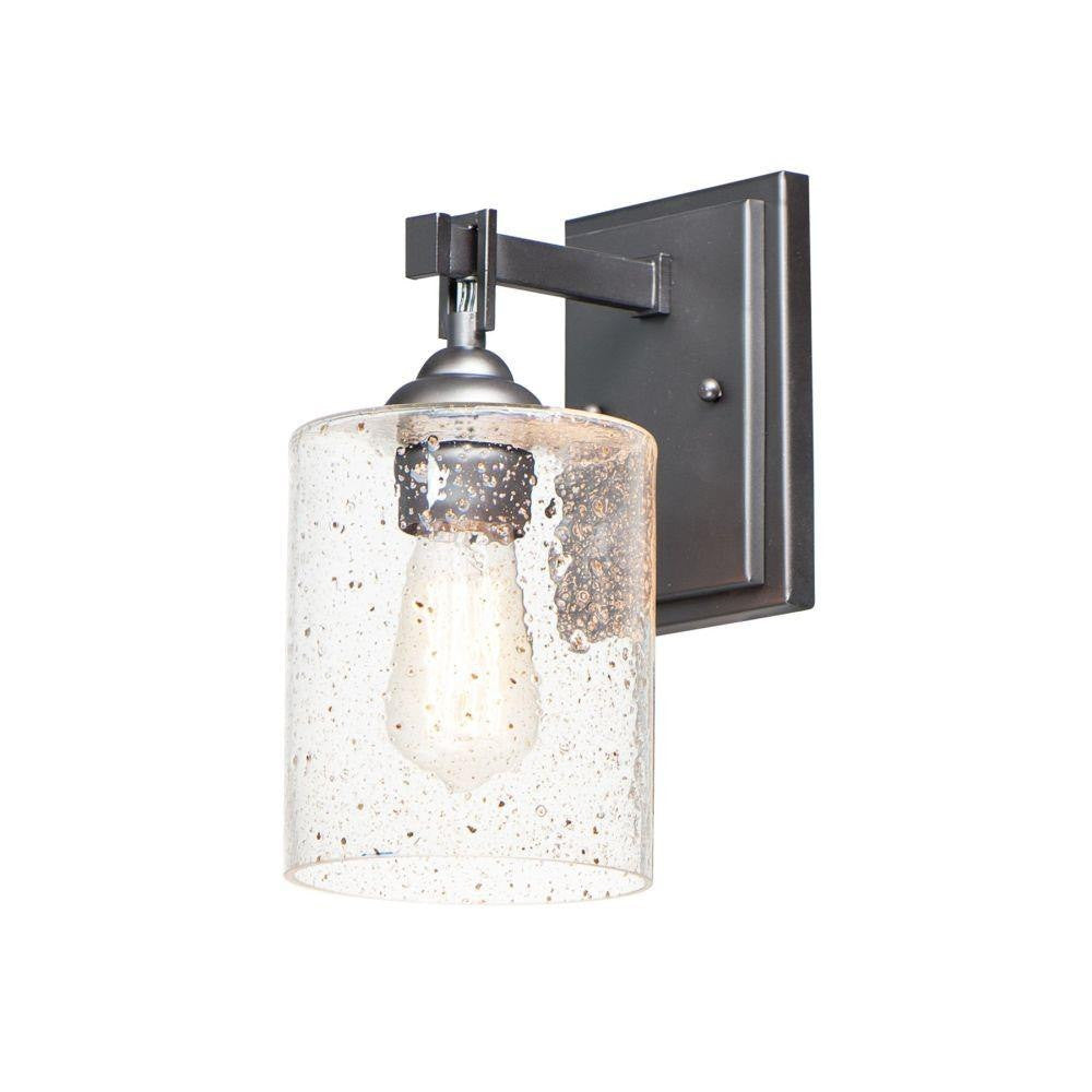 Maxim Lighting 25271SSBZ Stonehenge 1 Light Sable Bronze Wall Sconce on white background