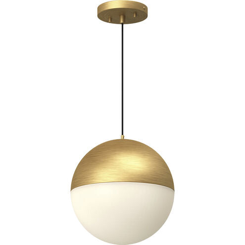 Kuzco Lighting PD11710-BG-5CCT Monae LED 10 inch Pendant Ceiling Light, Brushed Gold, Color Temperature 3000K, Wattage 26W