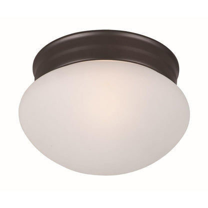 Maxim Lighting 5884FT Essentials 1 Light 7.5 inch Oil Rubbed Bronze Flush Mount Ceiling Light