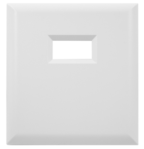 Leviton 25B01-FMK Series 2500 Flush Mount Kit – faceplate and mounting hardware