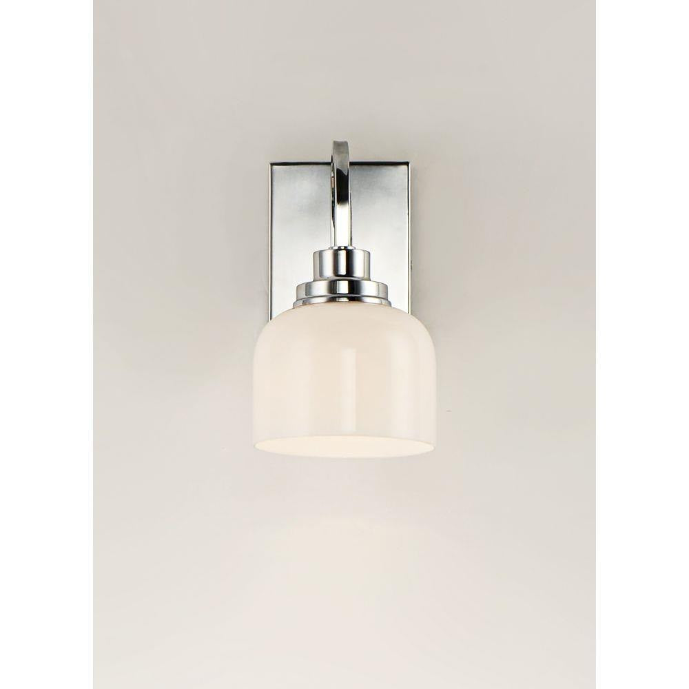 Maxim Lighting 26061WTPC Swale 1 Light Polished Chrome Bath Vanity Wall Light - downward orientation