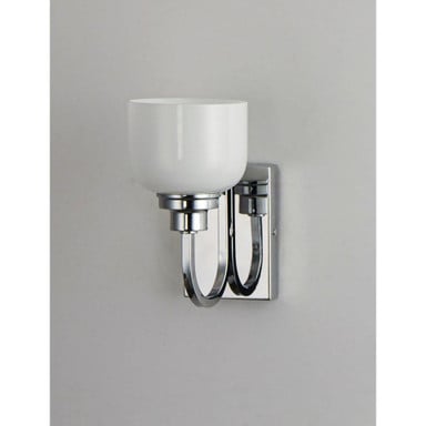 Maxim Lighting 26061WTPC Swale 1 Light Polished Chrome Bath Vanity Wall Light - front view