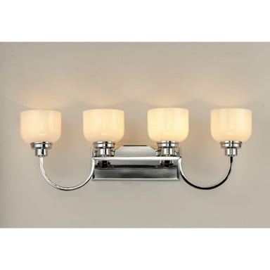 Maxim Lighting 26064WTPC Swale 4 Light 30.75 inch Polished Chrome Bath Vanity Wall Light - Alternate Angle