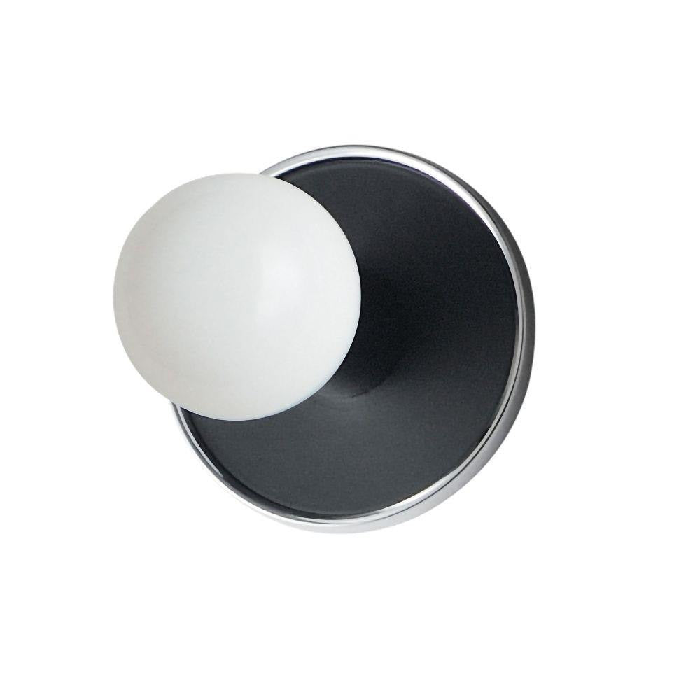 Maxim Lighting 26091WTBKPC/BUL Hollywood 1 Light 5 inch Polished Chrome Wall Sconce