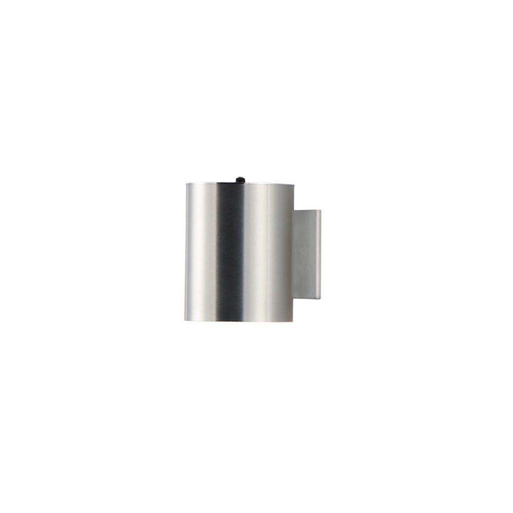 Maxim Lighting 26101AL/PHC Outpost 1 Light 7.5 inch Brushed Aluminum Outdoor Wall Mount