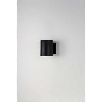 Maxim Lighting 26101BK Outpost 1 Light Black Outdoor Wall Mount - Side View