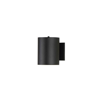 Maxim Lighting 26101BK/PHC Outpost 1 Light 7.25 inch Black Outdoor Wall Mount with Photocell