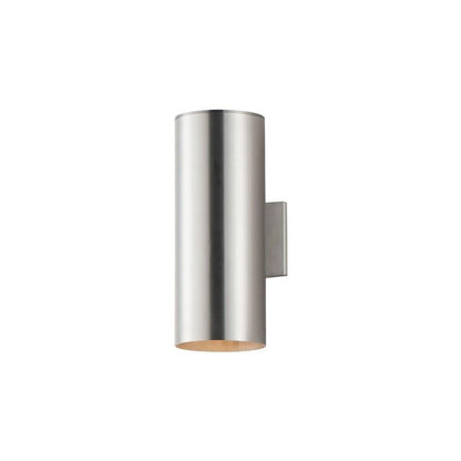 Maxim Lighting 26103BK Outpost 2 Light Outdoor Wall Light - Side Profile View
