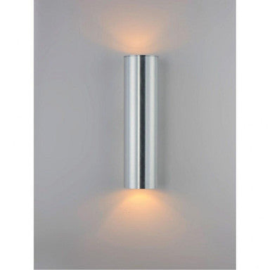 Maxim Lighting 26105BK Outpost 2 Light 22 Inch Black Outdoor Wall Light - Illuminated Up and Down on Wall