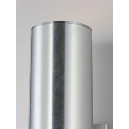 Maxim Lighting 26105BK Outpost 2 Light 22 Inch Black Outdoor Wall Light - Close-Up Top Cylinder Detail