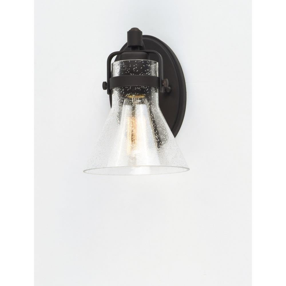 Maxim Lighting 26111CDOI Seafarer Oil Rubbed Bronze Wall Sconce Side View