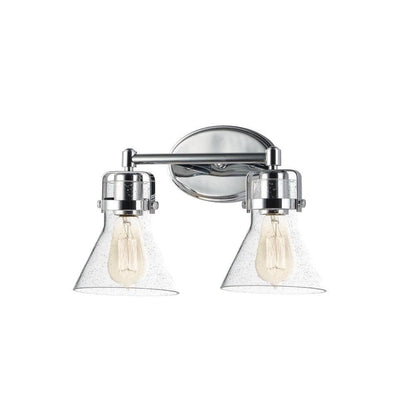 Maxim Lighting 26112CDPC/BUL Seafarer 2 Light 15 inch Polished Chrome Bath Vanity Wall Light