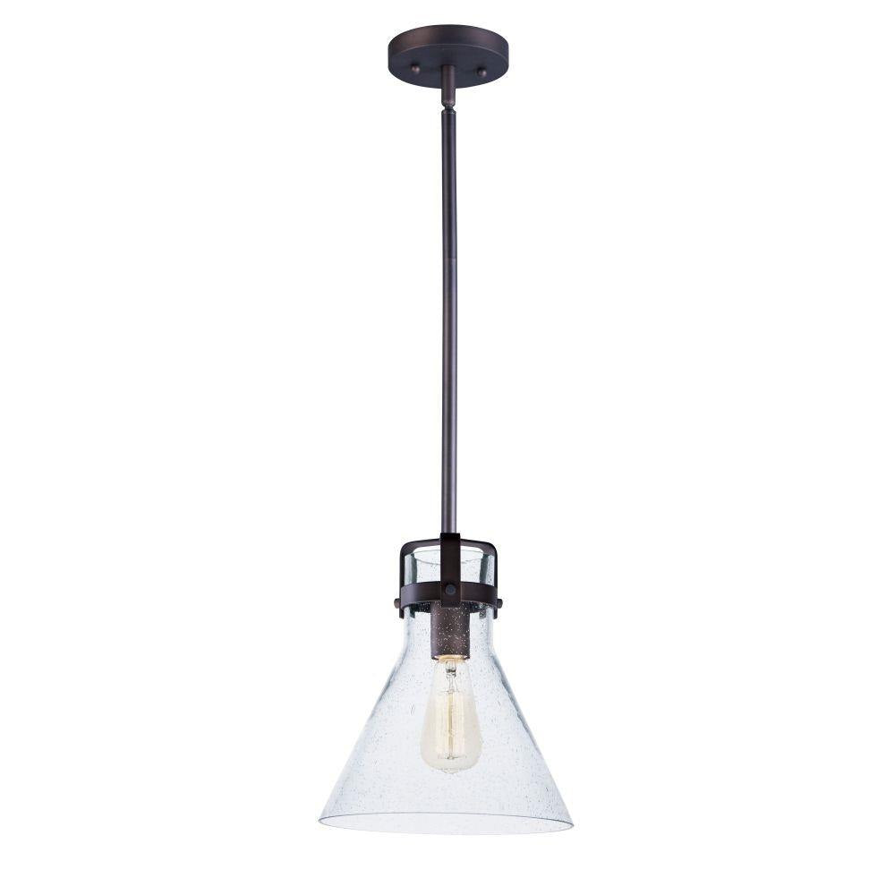 Maxim Lighting 26115CDOI/BUL Seafarer 1 Light 10 inch Oil Rubbed Bronze Pendant Ceiling Light