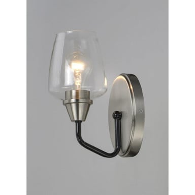 Maxim Lighting 26121CLBZAB Goblet 1 Light Wall Sconce Angle View