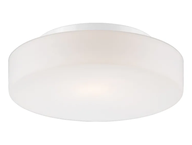 Eurofase Lighting 26144-016 Ramata 1 Light 10 inch White Flush Mount Ceiling Light
